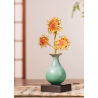 Zhubingren Bronze Sunflower Sculpture – Facing the Sun, Elegant Luxury Home Decor for Living Room or Entryway