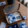 Handmade Tie-Dye Gift Box – Plant Indigo Dyed Craft, Solid Wood Storage Box, Intangible Heritage Souvenir & Keepsake