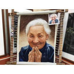 Custom Suzhou Embroidery Portrait & Pet Gift – Handmade Suzhou Embroidery Gift for Birthdays, Weddings & Anniversaries